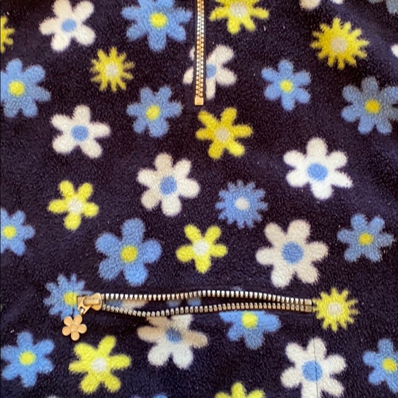 Girls quarter zip fleece pullover jacket - Picture 2 of 4